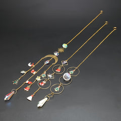 Christmas Crystal Hanging Decoration Artificial Crystal Decor