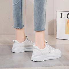 Women's Lace Up Skate Shoes Lightweight Flat Shoes