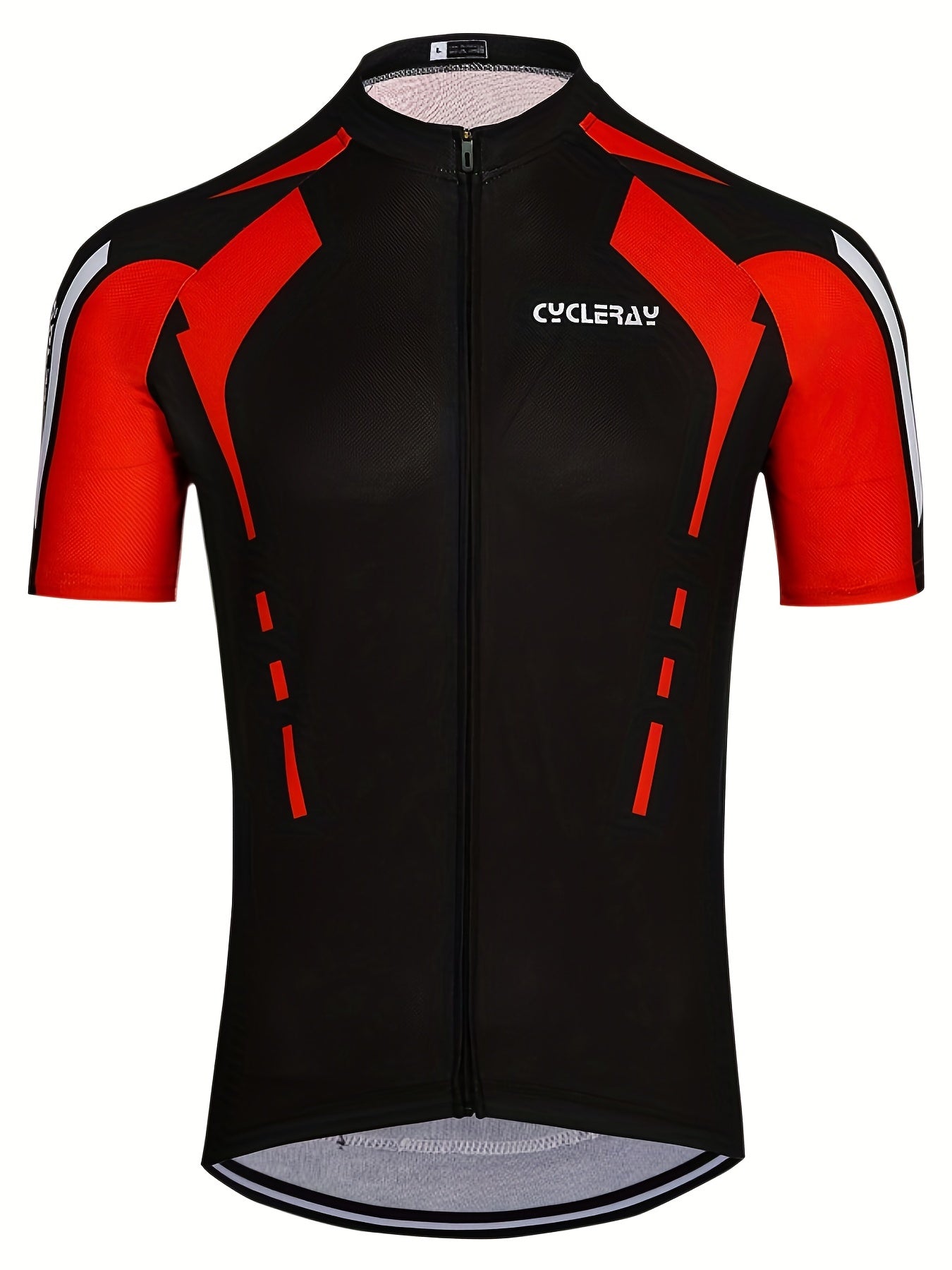 Men's Letter Pattern Cycling Jersey Active Breathable