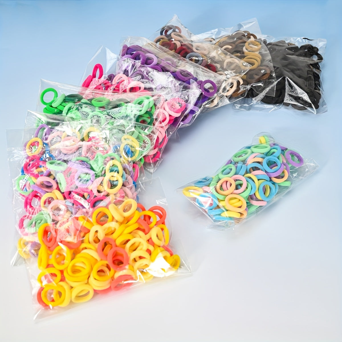 100pcs Baby Girls Hair Bands Ponytail Holders Scrunchies Accessories