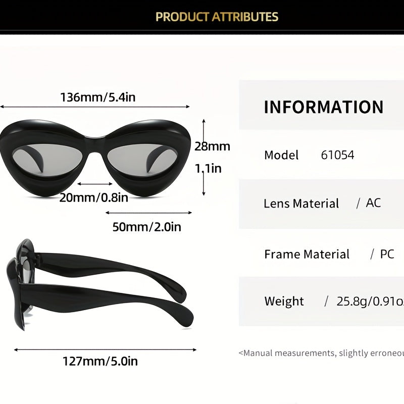 Girls Cat Eye Sunglasses UV Protection For Holiday Theme Party