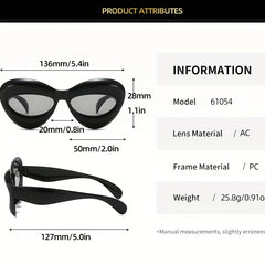 Girls Cat Eye Sunglasses UV Protection For Holiday Theme Party