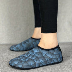 Women's Geometric Pattern Water Shoes Lightweight Barefoot Beach Shoes