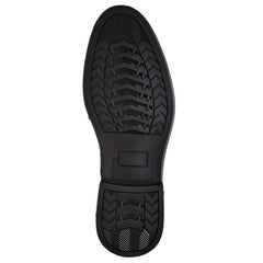 Men's Pointed Toe Oxford Shoes Durable Non Slip Formal Shoes