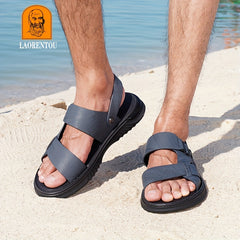 Men's Hiking Sandals Durable Outdoor Beach Water Shoes