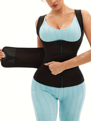 Shaping Tank Top Waist Trainer Tummy Control Open Bust Top