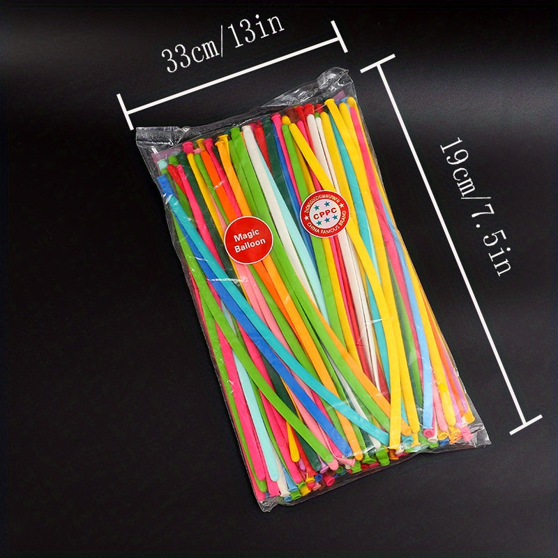 200pcs Magic Balloons Holiday Party Supplies
