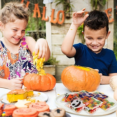 100pcs Halloween Snack Bags Self Adhesive Goodie Bags