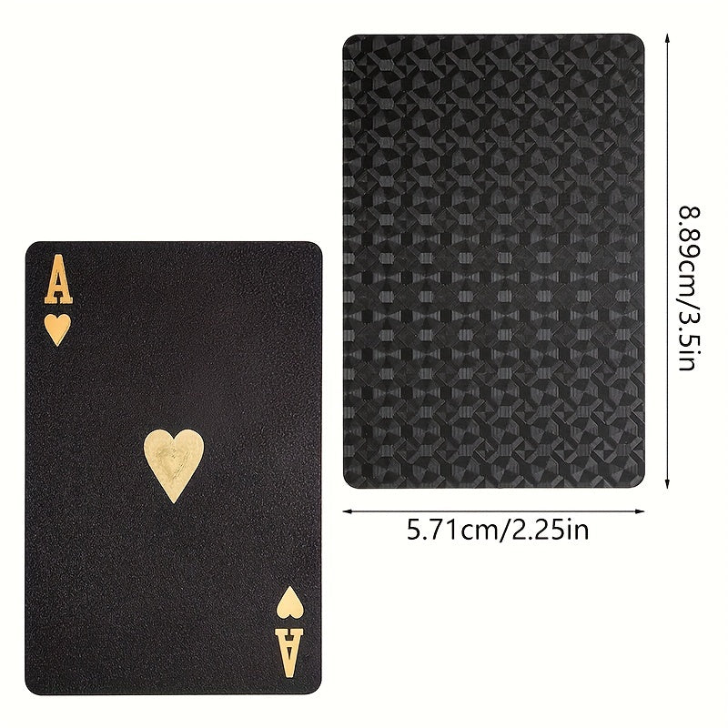 Waterproof Plastic Poker Cards for Family Game Night