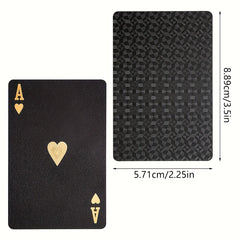 Waterproof Plastic Poker Cards for Family Game Night