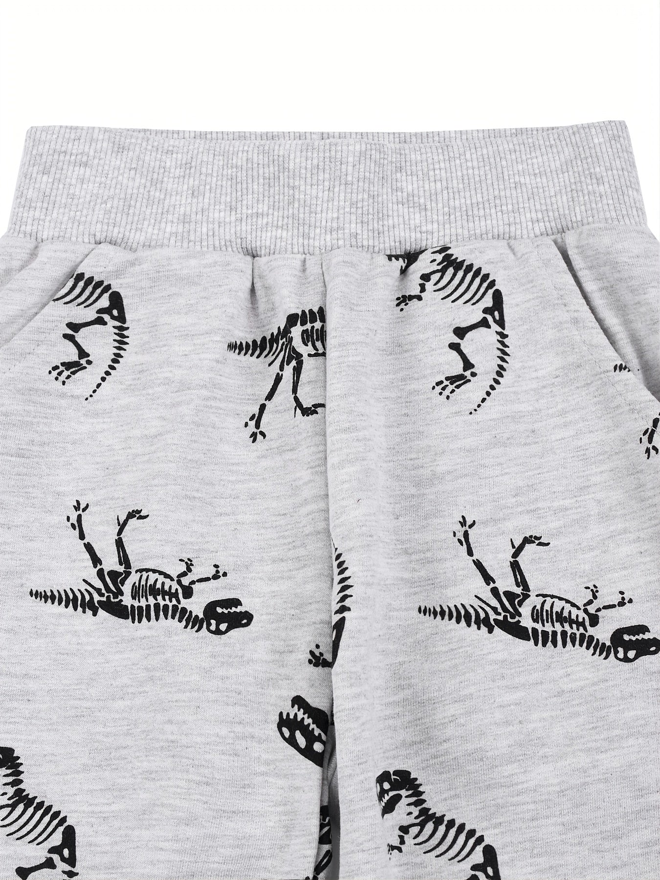 Boys Dino Pocket Shorts for Summer