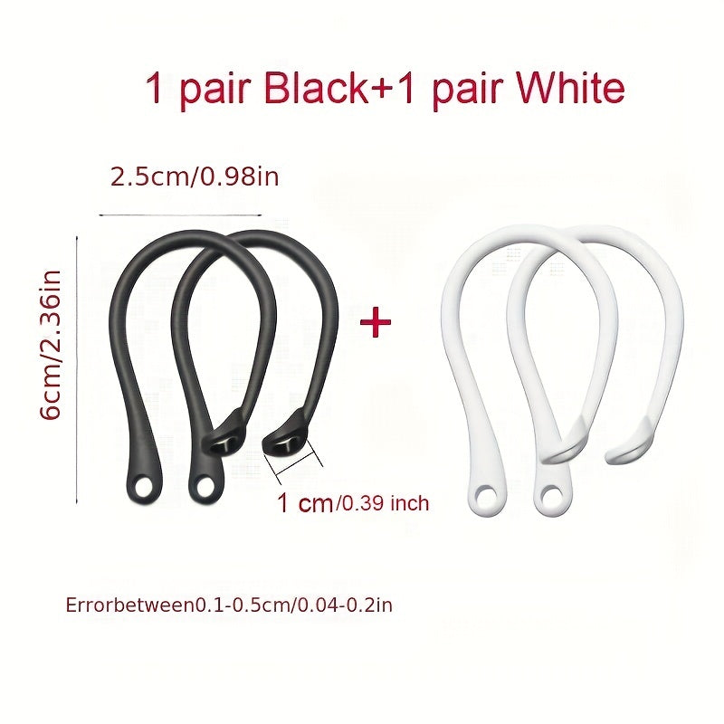 Silicone Ear Hooks for AirPods: Secure Fit, Enhanced Comfort