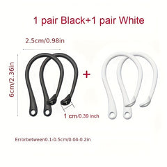 Silicone Ear Hooks for AirPods: Secure Fit, Enhanced Comfort