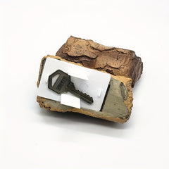 Outdoor Resin Branch Box Key Safe Storage Box Garden Statue Decoration
