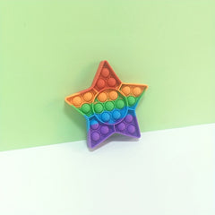 Pop Bubble Pentagram Fidget Toy - Decompressing Toy