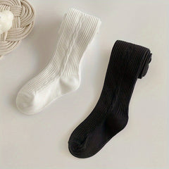 2 Pairs Girls Kids Breathable Leggings Tights