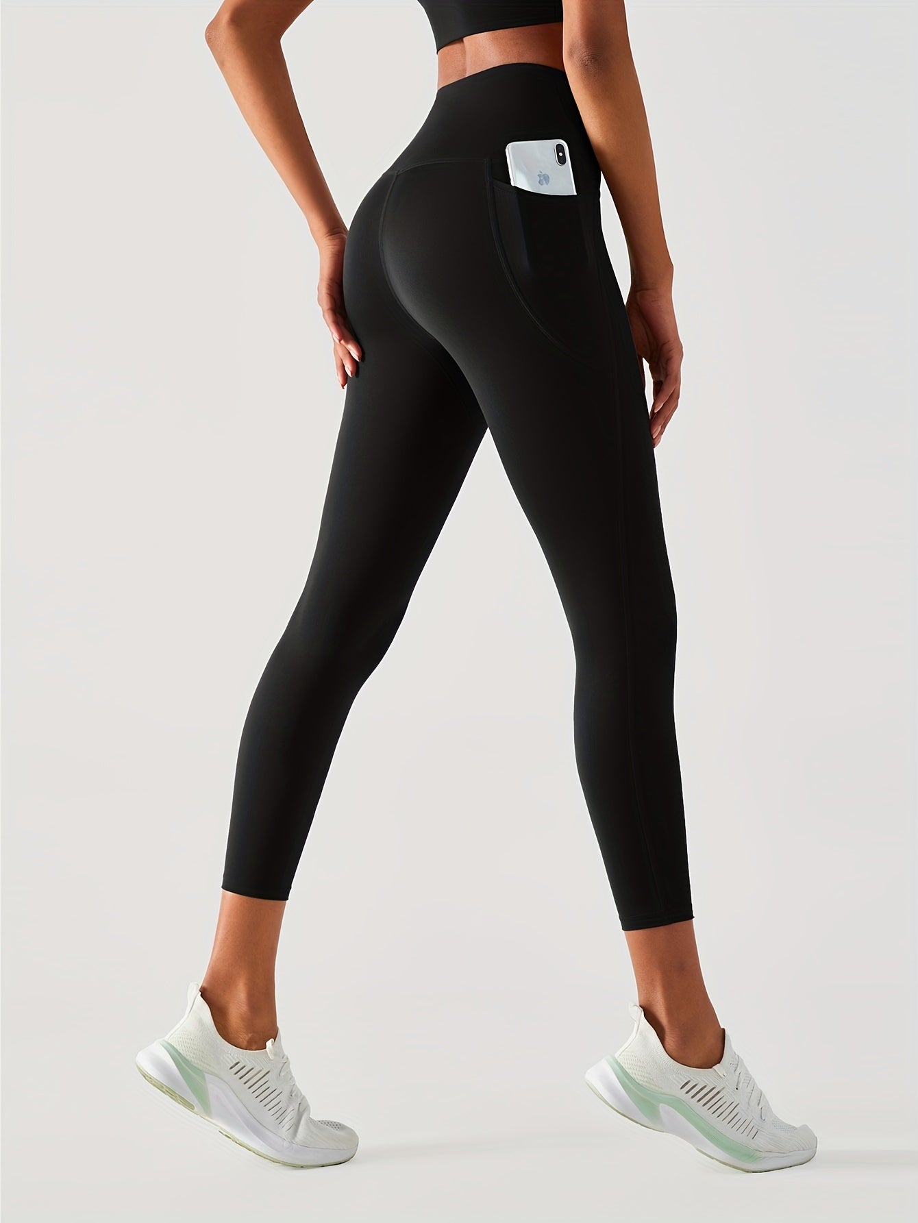 Tummy Control Fitness Pants High Elastic Running Yoga Sports Leggings