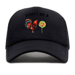Unisex Mesh Sunshade Baseball Cap with Embroidery