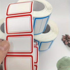 PVC Label Roll for Office and Household Labeling, 100-1000 pcs