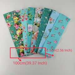 8pcs Twill Tie Cotton Jelly Roll Patchwork Cloth Set DIY Crafts