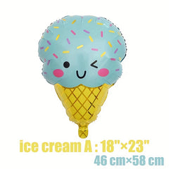 Candy Dessert Balloon Summer Party Decoration Ice Cream Balloon
