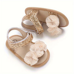 Baby Girls Open Toe Sandals Breathable Non-Slip Spring Autumn