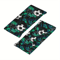 Unisex Sports Headband Soccer Ball Sweat Wicking Polyester & Spandex