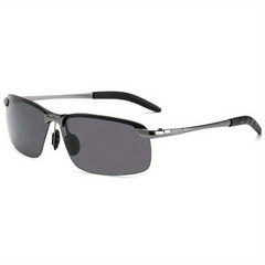 Men's Alloy Sunglasses For Day And Night Use