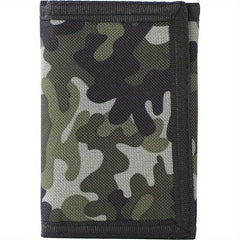 Kids Camouflage Wallet RFID Trifold Sports Outdoor Wallet