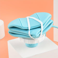 600ml Silicone Folding Water Cup Leakproof Portable Bottle for Outdoor Sports