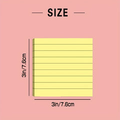 10 Pastel Sticky Notes 3x3 Pads Adhesive Memo Stickers