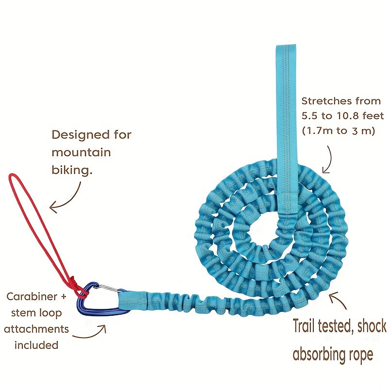Bicycle Tow Rope Belt Cycling Dog Walking Rope Portable Pull Rope