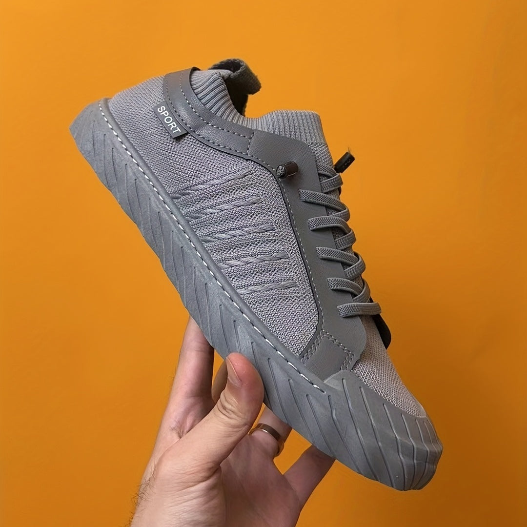 Men's Knitted Skate Shoes Wear Resistant Casual Shoes