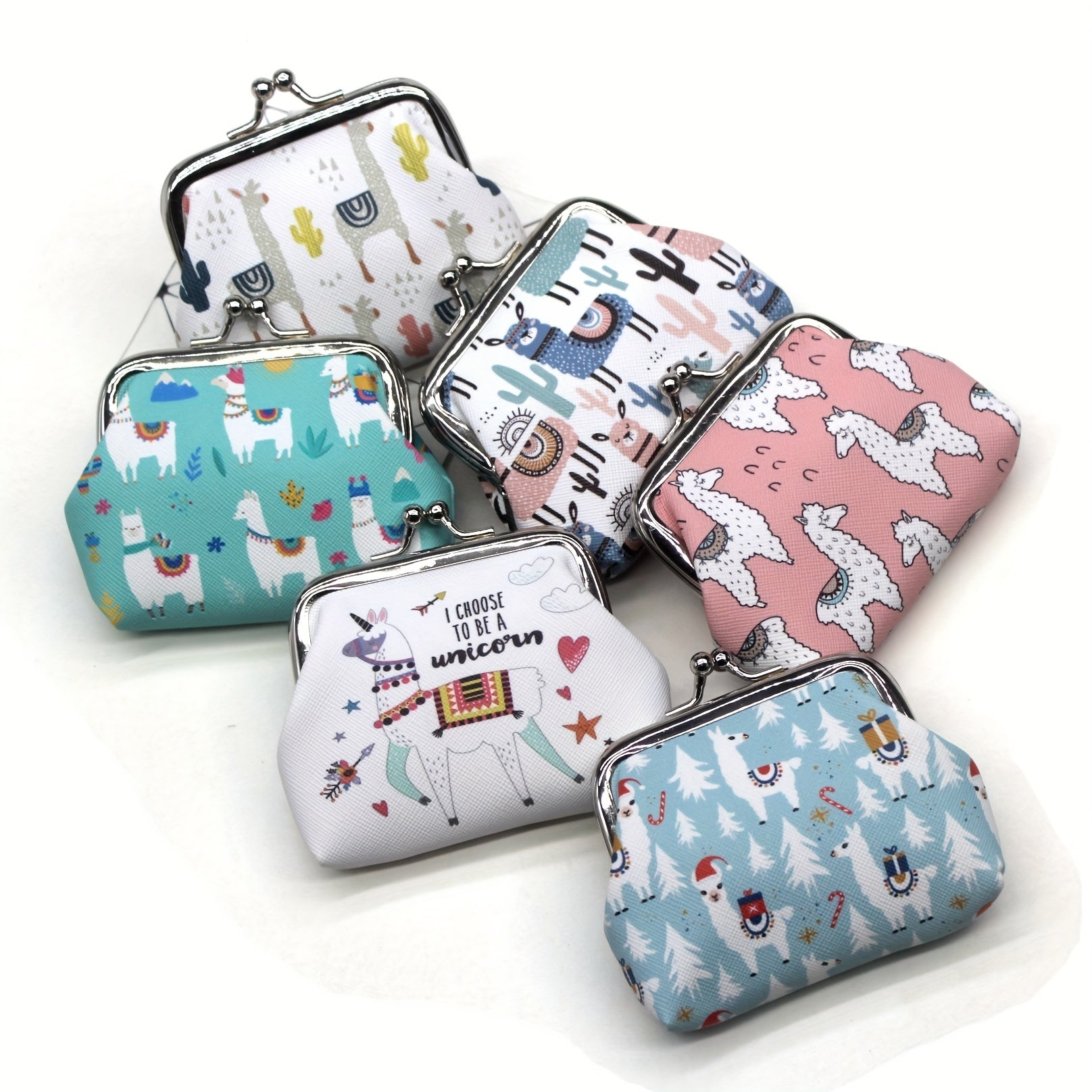 Cartoon Animal Print Coin Purse For Girls