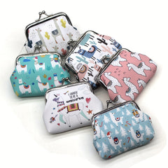 Cartoon Animal Print Coin Purse For Girls