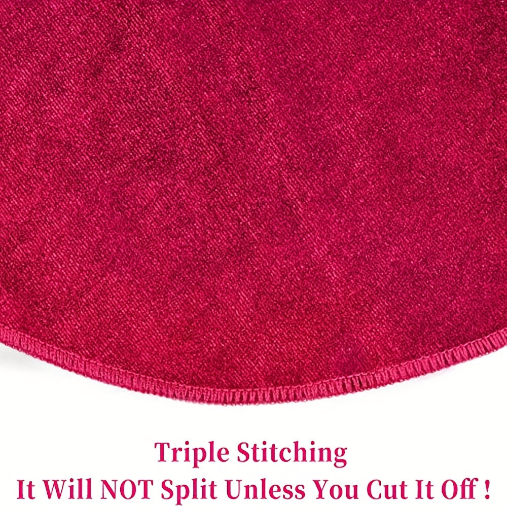 Men's Velvet Durag for 360 Waves, Extra Long Tail, Comfort