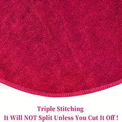 Men's Velvet Durag for 360 Waves, Extra Long Tail, Comfort