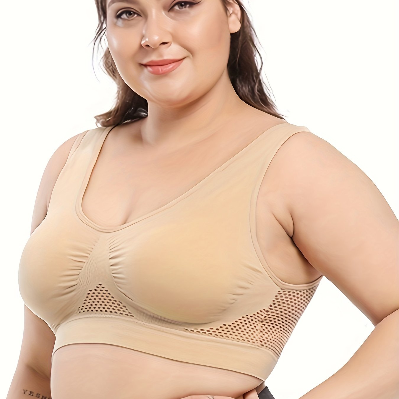 Sports Bra High Stretch Soft Fitness Bra