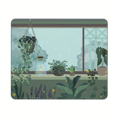 Green Plant Mouse Pad Laptop Keyboard Gaming Mouse Pad Office Home Desk Pad