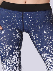 Quick Dry Print Sports Leggings Butt Lifting Yoga Pants