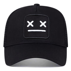 Men's Expression Embroidered Cap Baseball Cap Outdoor Sun Hat
