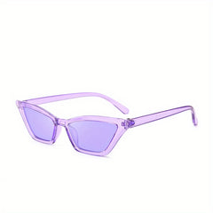 Cat Eye Sunglasses Punk Candy Photo Booth Props Glasses UV400