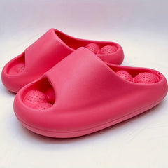 Men's Open Toe Platform Slides Comfortable Slippers