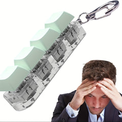 Keyboard Clicker Fidget Keychain 4 Button Toy