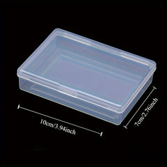 5pcs Mini Plastic Box Translucent Box Packing Box Storage Box