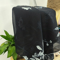 1yd Comfortable Breathable Chiffon Fabric for DIY Clothing Dress Pants