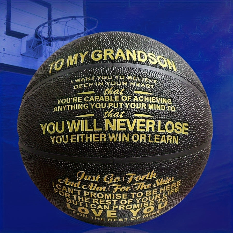 Creative Slogan Basketball Gift