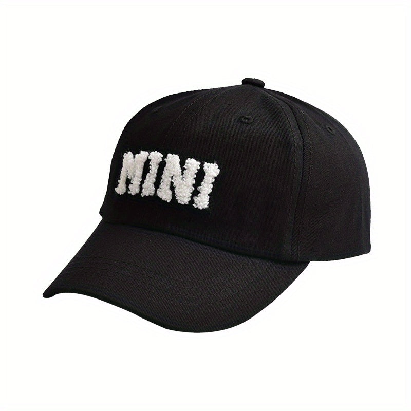 Letter Embroidery Baseball Cap Sunscreen Sports Peaked Hat