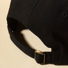 Alphabet Embroidery Baseball Cap Soft Top Sports Cap