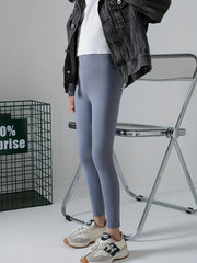 High Waist Compression Leggings for Kids